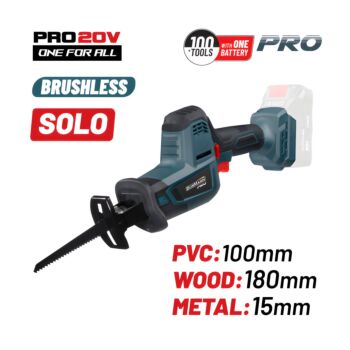 BORMANN Pro BBP5180 Σπαθόσεγα Brushless Μπαταρίας 20V, SOLO 1