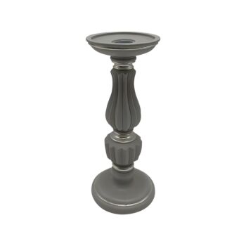 ΚΗΡΟΠΟΓΙΟ ΑΣΗΜΙ ΧΡΩΜΑ 11x11x25,5εκ sls 1