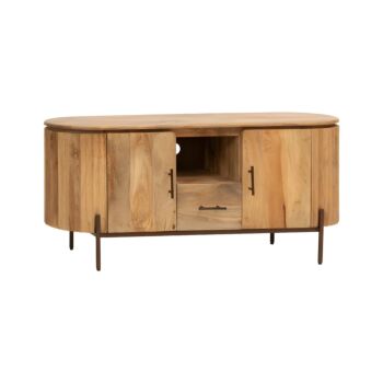 ΕΠΙΠΛΟ ΤΗΛΕΟΡΑΣΗΣ Bhopal GOLDEN BROWNΧΡΩΜΑ 135x40x60εκ 1