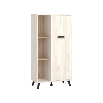 ΒΙΤΡΙΝΑ UMBRIA POP WHITE OAK - GREY OAK 67,5x33x130,5εκ f.l.d 1
