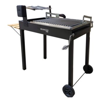 BORMANN Elite BBQ1980 Ψησταριά Ρυθμιζόμενη με Σούβλα Αντικριστού 55x41cm 1
