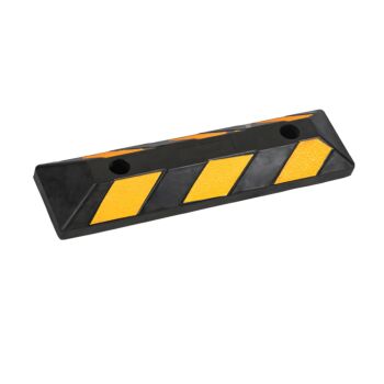BORMANN Pro BPP2490 Στοπ Τροχών Λαστιχένιο 55cm Με Ανακλαστικές Ταινίες 1
