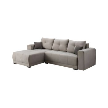ΚΑΝΑΠΕΣ ΑΡΙΣΤΕΡΗ ΓΩΝΙΑ Figo ΜΠΕΖ-ΚΑΦΕ 274x179x83εκ 1