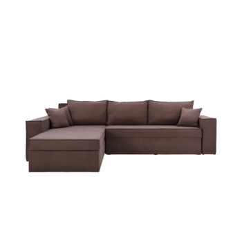 ΚΑΝΑΠΕΣ ΓΩΝΙΑ OLYMP 4 ΚΑΦΕ 280x210x80εκ 1