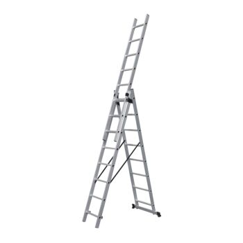 BORMANN Pro BHL5090 Σκάλα Τριπλή, 3X9 5.37m 1