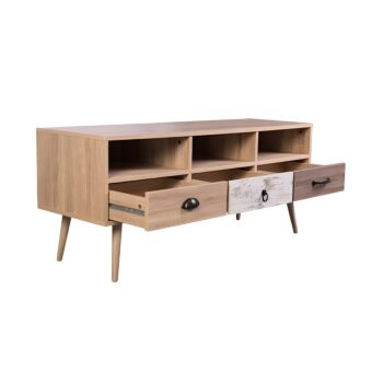 ΕΠΙΠΛΟ ΤΗΛΕΟΡΑΣΗΣ "Lounge" SONOMA OAK 120x39,5x50εκ 1