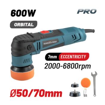 BORMANN Pro BCP3050 Αλοιφαδόρος Έκκεντρος 600W,50mm/75mm,2000-6800Rpm,με Προεκκίνηση 1
