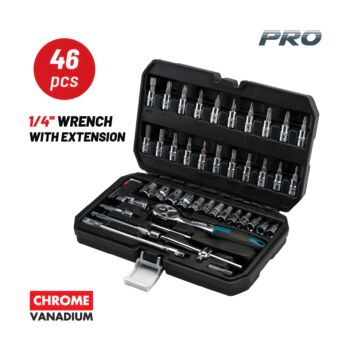 BORMANN Pro BHT5100 Καρυδάκια 1/4'' 46τεμ 1