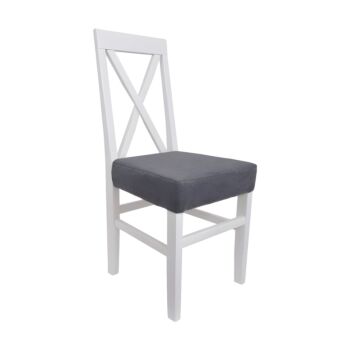 ΚΑΡΕΚΛΑ ΤΡΑΠΕΖΑΡΙΑΣ TX ΛΕΥΚΟ-ΓΚΡΙ 43x44x98εκ 1