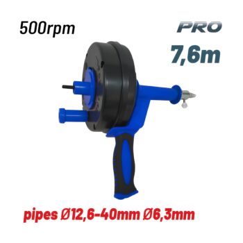 BORMANN Pro BHT1700 Αποφρακτικό Μηχάνημα Δράπανου 7.6m, Πάχος Ατσαλίνας 6.3mm 1