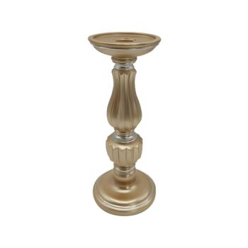 ΚΗΡΟΠΟΓΙΟ ΧΡΥΣΟ ΧΡΩΜΑ 11x11x25,5εκ sls 1
