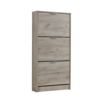 ΠΑΠΟΥΤΣΟΘΗΚΗ Base 13 GREY OAK 58x18x119εκ 1