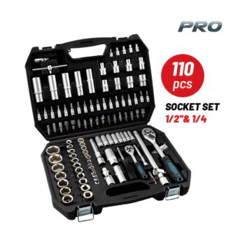 BORMANN Pro BHT5180 Καρυδάκια 1/2''& 1/4'' Σετ 110τεμ 1