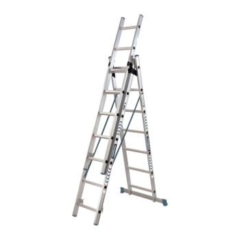 BORMANN Pro BHL5080 Σκάλα Τριπλή, 3X7 4.28M 1