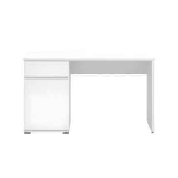 ΓΡΑΦΕΙΟ Elan OPAQUE WHITE GLOSS FOIL 130x50x76εκ 1