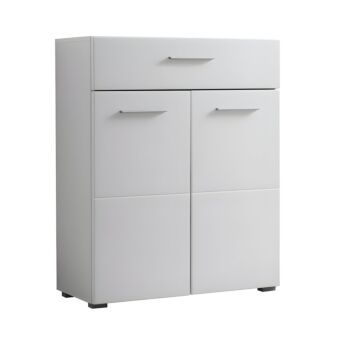 ΚΟΜΟΤΑ-ΜΠΟΥΦΕΣ Beny 2K1F ΛΕΥΚΟ-ΛΕΥΚΗ ΛΑΚΑ 79x35x97,5εκ 1