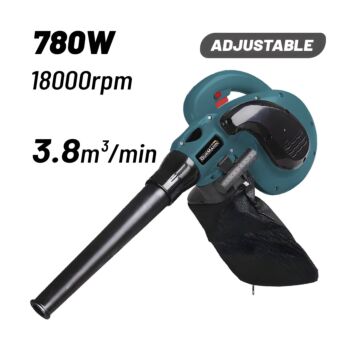 BORMANN Pro BPB6650 Φυσητήρας-Απορροφητήρας Χειρός Ηλεκτρικός 780W,3,8m³/min,0-18000rpm & Aξεσουάρ 1