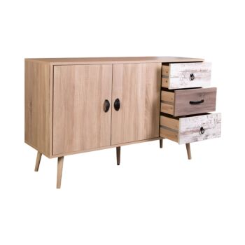 ΚΟΜΟΤΑ-ΜΠΟΥΦΕΣ "Lounge" SONOMA OAK 120x39x75εκ 1