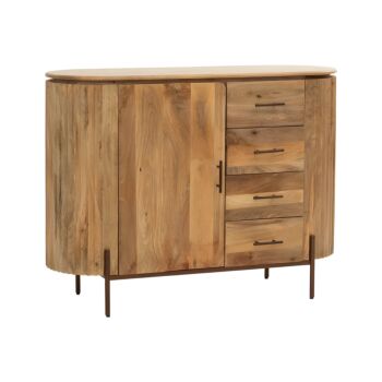 ΚΟΜΟΤΑ-ΣΥΡΤΑΡΙΕΡΑ Bhopal GOLDEN BROWN ΧΡΩΜΑ 120x40x90εκ 1