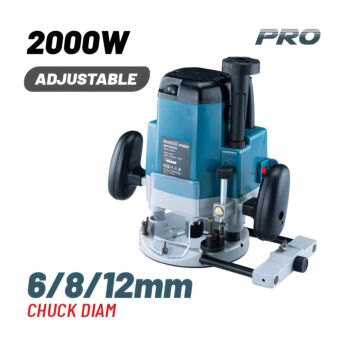 BORMANN Pro BRT2000 Ρούτερ 2000W 1