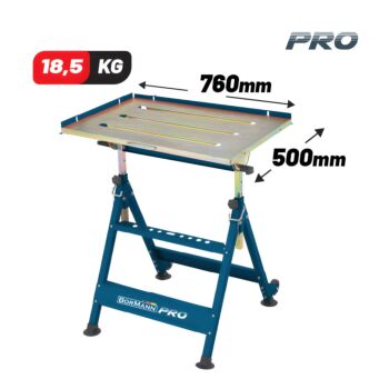 BORMANN Pro BWR4100 Τραπέζι Συγκόλλησης 760x500mm , 18,5Kg , Φορητό 1