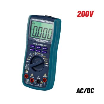 BORMANN Pro BDC2000 Πολύμετρο Ψηφιακό AC/DC 600V 1