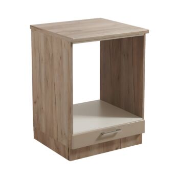 ΝΤΟΥΛΑΠΙ ΚΟΥΖΙΝΑΣ DIANA D60 UR GREY OAK-SAND ΓΥΑΛΙΣΤΕΡΟ FOIL 60x55x82εκ 1