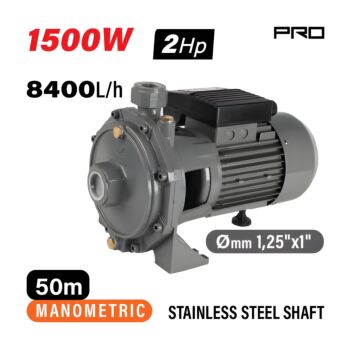 NAKAYAMA Pro NP2065 Αντλία Φυγοκεντρική 2 Σταδίων 1500Watt, 50m, 8400l/h 1
