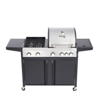 BORMANN Elite BBQ5060 Ψησταριά Υγραερίου 3 σε 1 Combo Grill 1