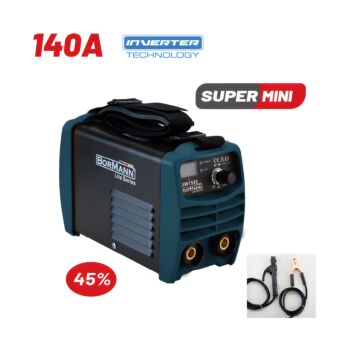 BORMANN BIW1545 Ηλεκτροκόλληση Inverter 140A,με Ψηφιακή Οθόνη & Εξαρτήματα 1