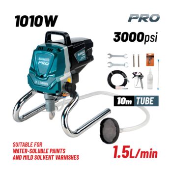 BORMANN Pro BAP7000 Πιστόλι Ψεκασμού Airless 1010W 1,5Lt/Min Nozzle:415/515 1