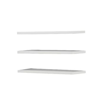 ΣΕΤ ΡΑΦΙΑ Pg3 - w220 ΛΕΥΚΟ ΧΡΩΜΑ 107x45x1,6εκ 1