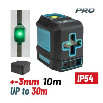 BORMANN Pro BDM6800 Αλφάδι Laser Σταυρού Green Line 30m 1