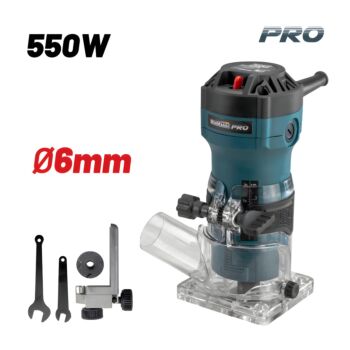 BORMANN Pro BRT6500 Κουρευτικό Περιθωρίων 550W,30000rpm,Φ6mm 1