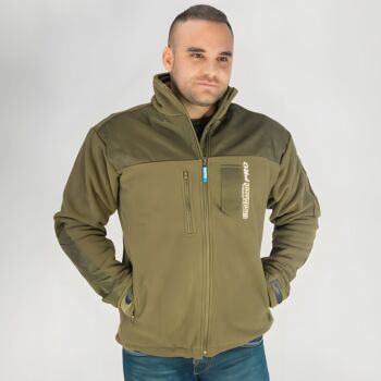 BORMANN Pro BPP7071 Μπουφάν Fleece Εργασίας Bologna 420gr L, Χακί 1
