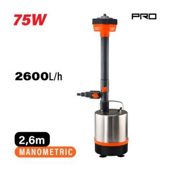 NAKAYAMA Pro NP1150 Αντλία Σιντριβανιού Inox 75W 1