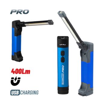 BORMANN Pro BPR6025 Φακός/Λάμπα Εργασίας Επαναφορτιζόμενος , 400Lm 1