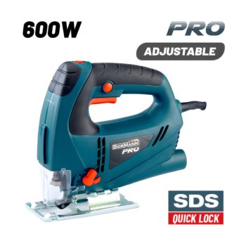 BORMANN Pro BJS6000 Σέγα Ρυθμιζόμενη Με Ταλάντωση 600W 1