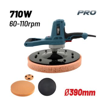 BORMANN Pro BCG1390 Λειαντήρας Σοβά Φ390mm,710W,Ρυθμιζόμενο 60-110rpm 1