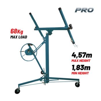 BORMANN Pro BTC6100 Ανυψωτικό Γυψοσανίδας 4,57m, 68Kg 1