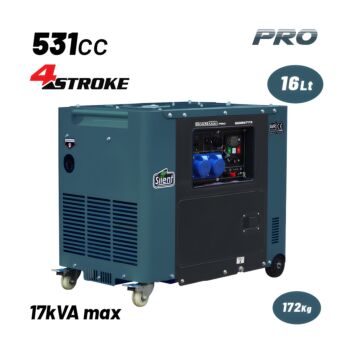 BORMANN Pro BGB9773 Γεννήτρια Πετρελαίου Τριφασική, Απόδοση 7000W,531cc με Μίζα & Τροχούς 1