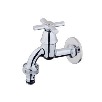 BORMANN BTW3430 Κάνουλα Ορειχάλκινη "RIVER",1/2"x 3/4,Μισόστροφη,270gr 1