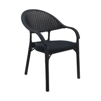 ΚΑΡΕΚΛΑ ΕΞΟΧΗΣ Hilda ΑΝΘΡΑΚΙ 60x62x85εκ 1