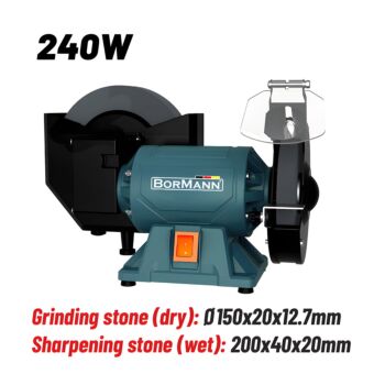 BORMANN BDT1528 Δίδυμος Τροχός 240W 1