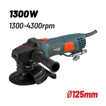 BORMANN Pro BTC6350 Λειαντήρας (Στιλβωτήρας) Ρυθμιζόμενος Δομικών Υλικών Νερού 1300W, 125mm 1