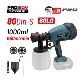 BORMANN Pro BBP3620 Πιστόλι Βαφής Μπαταρίας 20V, SOLO 1