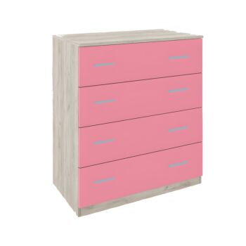 ΣΥΡΤΑΡΙΕΡΑ Smile GREY OAK - ΡΟΖ 80*45*90 1