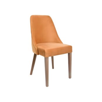 ΚΑΡΕΚΛΑ ΤΡΑΠΕΖΑΡΙΑΣ T-3 LUX ΚΙΤΡΙΝΟ ΥΦΑΣΜΑ GREY OAK ΠΟΔΙΑ 45x50x90εκ 1