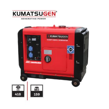 KUMATSUGEN GP8000MAT Γεννήτρια Πετρελαίου Τριφασική, AVR,6.6Kva 1