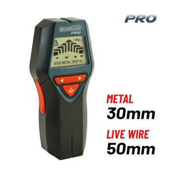 BORMANN Pro BDM5100 Ανιχνευτής Μετάλλων,Καλωδίων & Ξύλου,Ψηφιακός 1